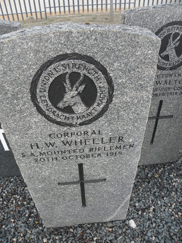 WHEELER H.W. -1918