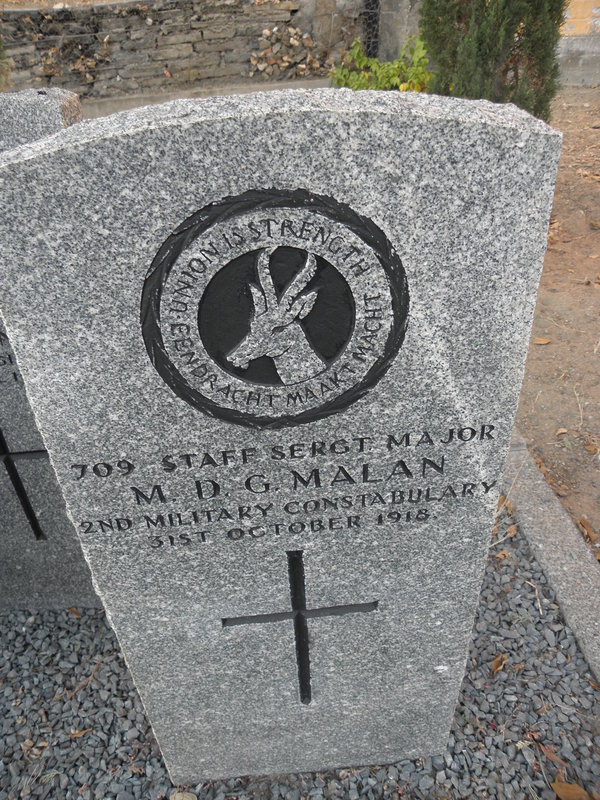 MALAN M.D.G. -1918