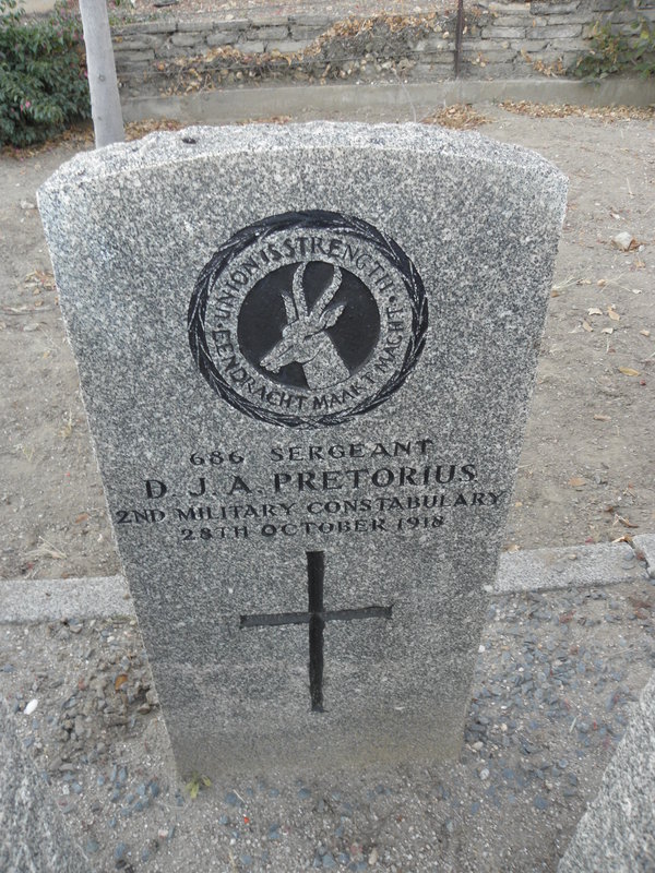 PRETORIUS D.J.A. -1918
