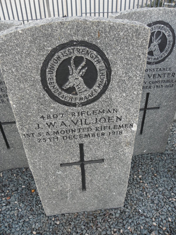 VILJOEN J.W.A. -1918