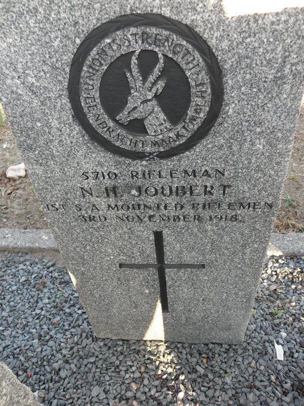 JOUBERT N.H. -1918