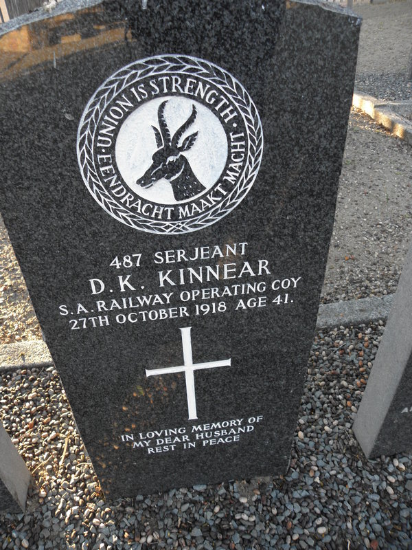 KINNEAR D.K. -1918