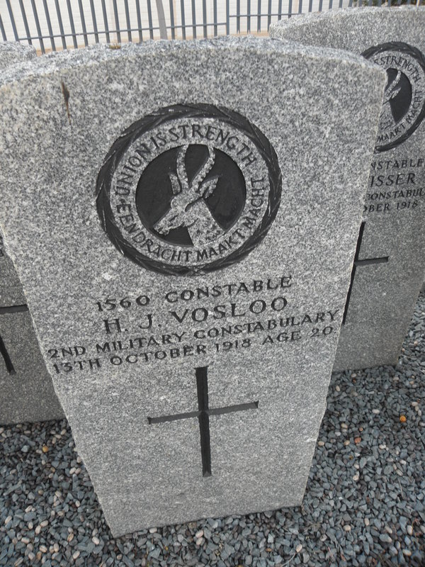 VOSLOO H.J. -1918