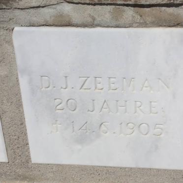 ZEEMAN D.J. -1905