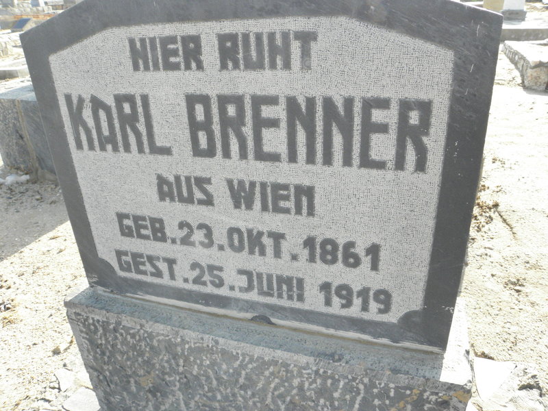 BRENNER Karl 1861-1919
