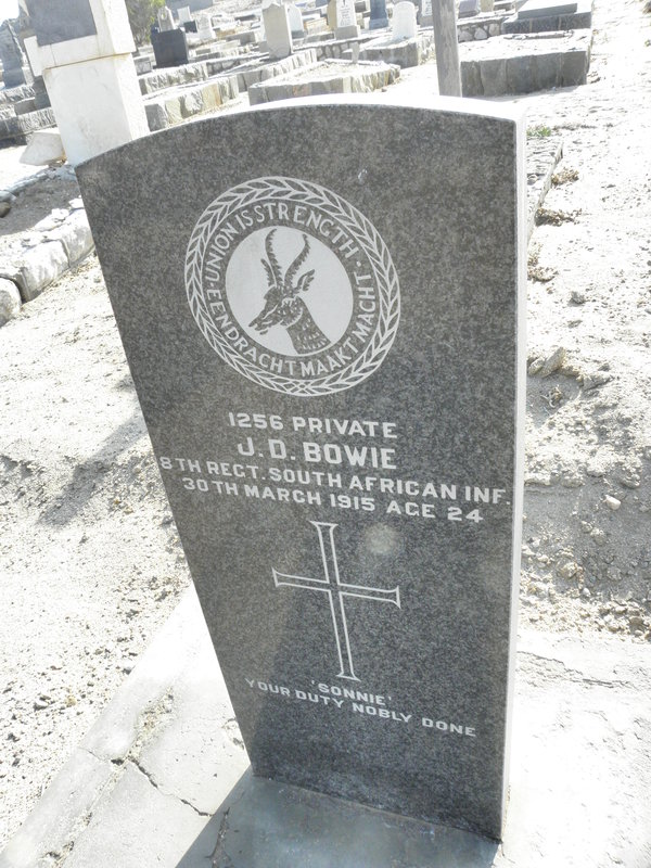 BOWIE J.D. -1915