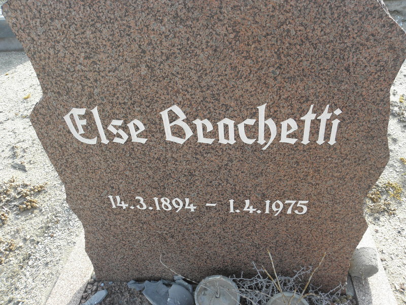 BRACHETTI Else 1894-1975