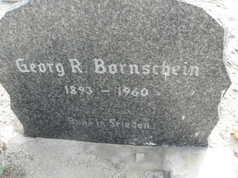 BORNSCHEIN Georg R. 1893-1960