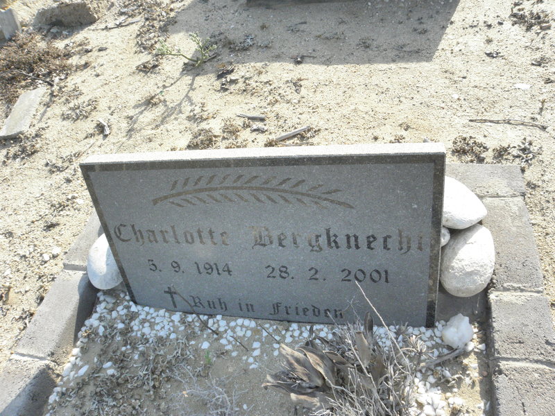 BERGKNECHT Charlotte 1914-2001