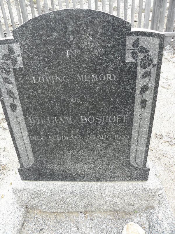 BOSHOFF William -1955