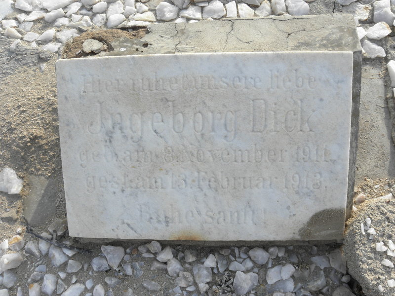 DICK Ingeborg 1911-1913