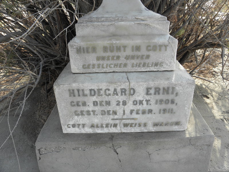 ERNI  Hildegard 1908-1911
