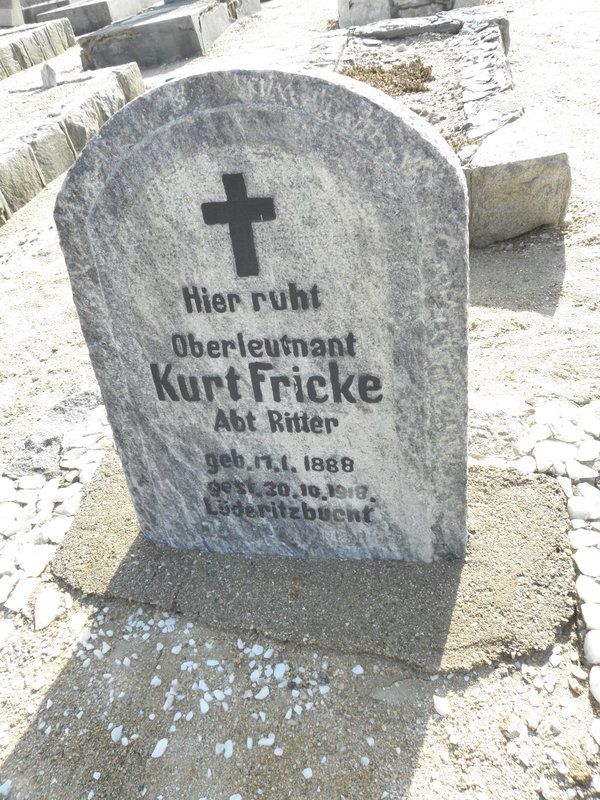 FRICKE Kurt 1888-1918