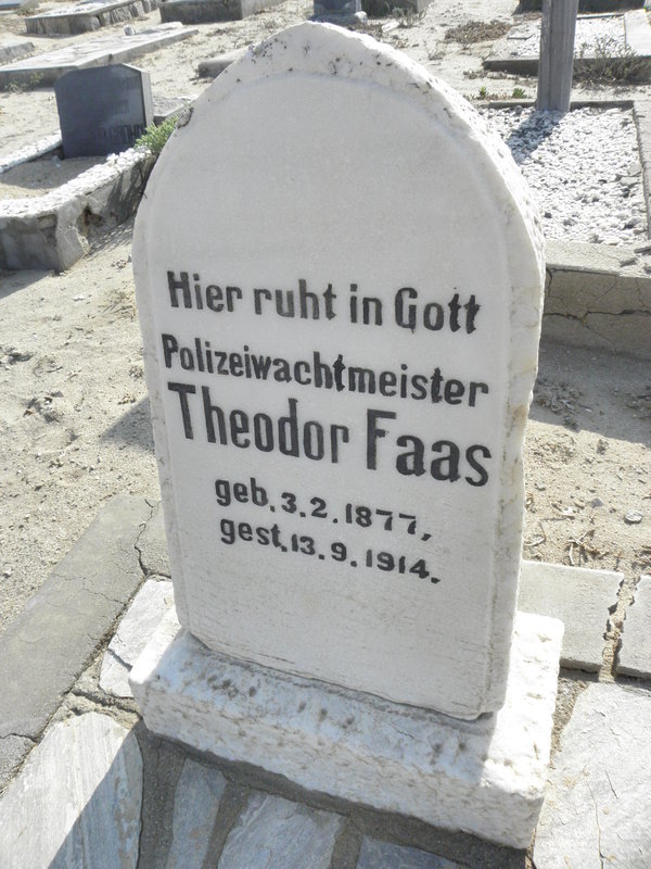FAAS Theodor 1877-1914