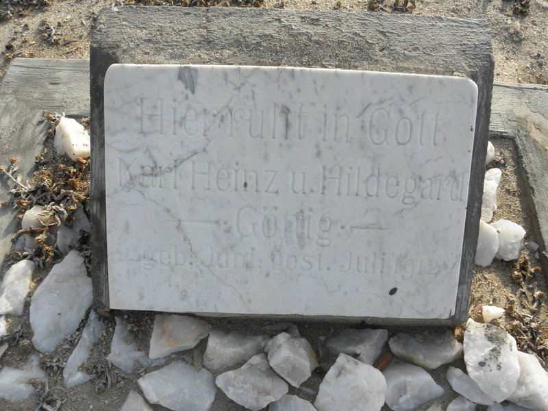 GOTTIG Karl Heinz :: GOTTIG Hildegard 1912-1912