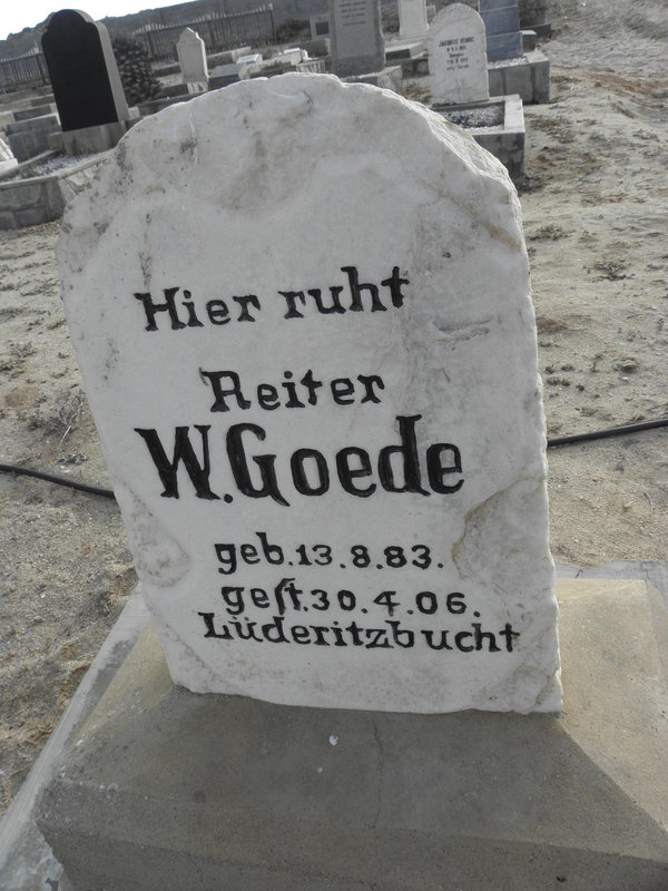 GOEDE W. 1883-1906