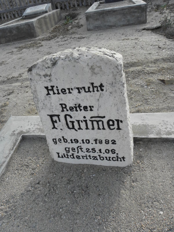 GRIMER F. 1882-1906