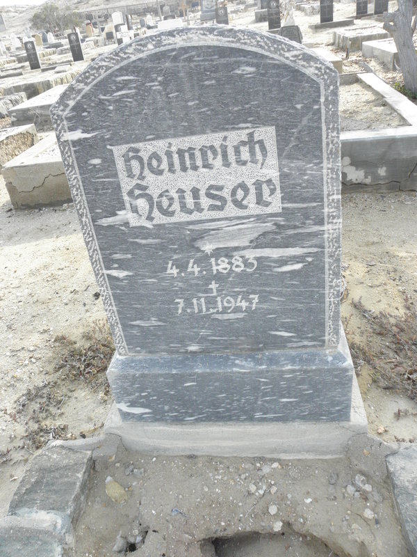 HEUSER Heinrich 1883-1947