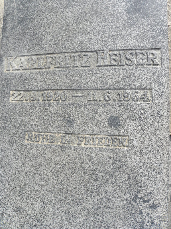 HEISER Karlfritz 1920-1964