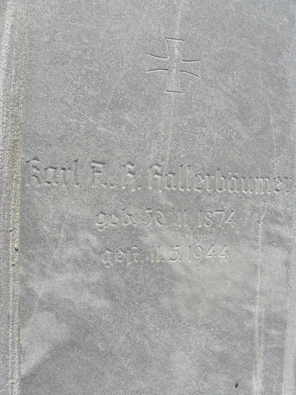 HALLERBAUMER Karl F.R. 1874-1944