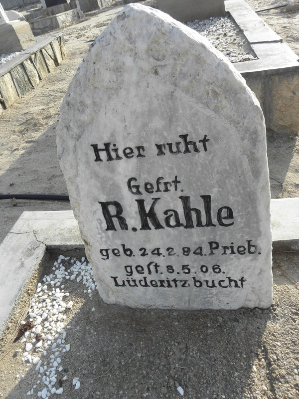 KAHLE R. 1884-1906