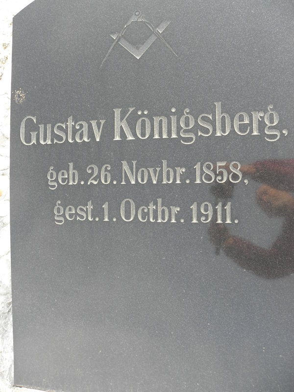 KONIGSBERG Gustav 1858-1911