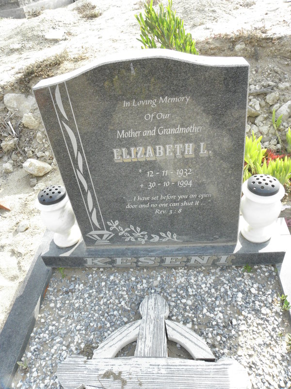 KESENI Elizabeth L. 1932-1994