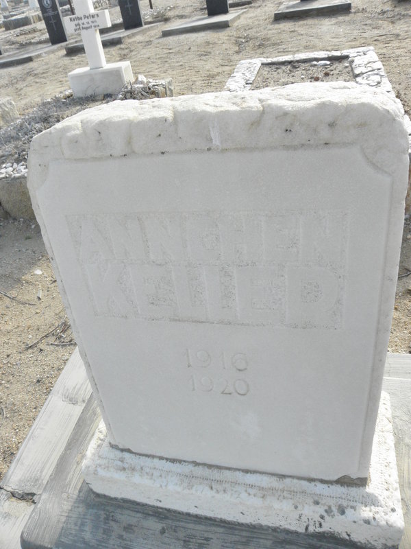KELLER Annchen 1916-1920