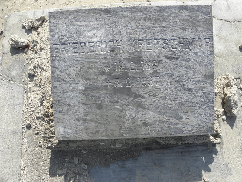 KRETSCHVAR Frederich 1881-1937