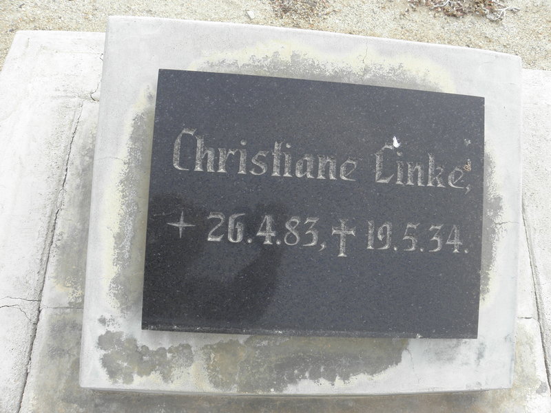 LINKE Christiane 1883-1934