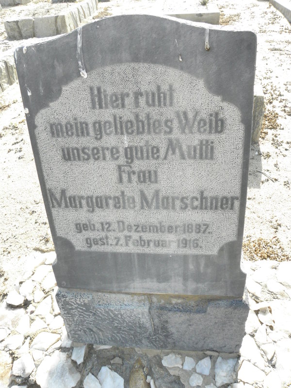 MARSCHNER Margarete 1887-1916