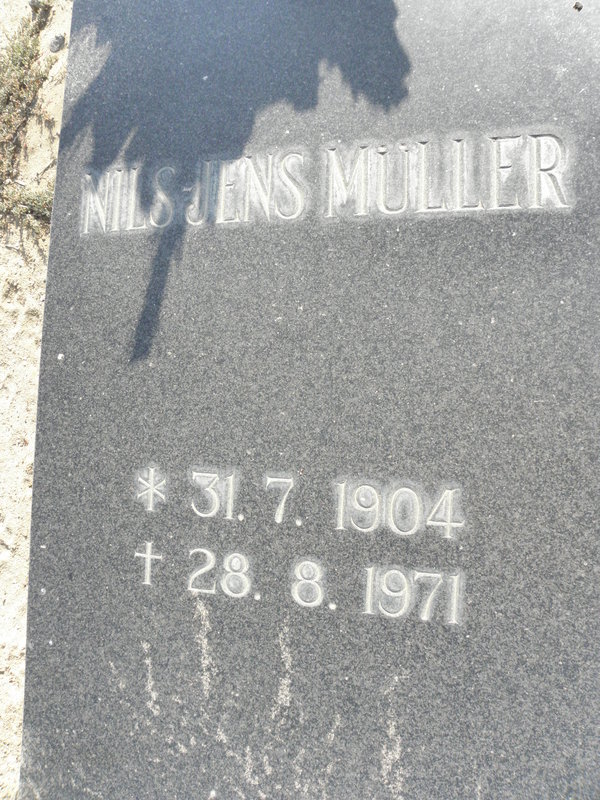 MULLER Nils-Jens 1904-1971