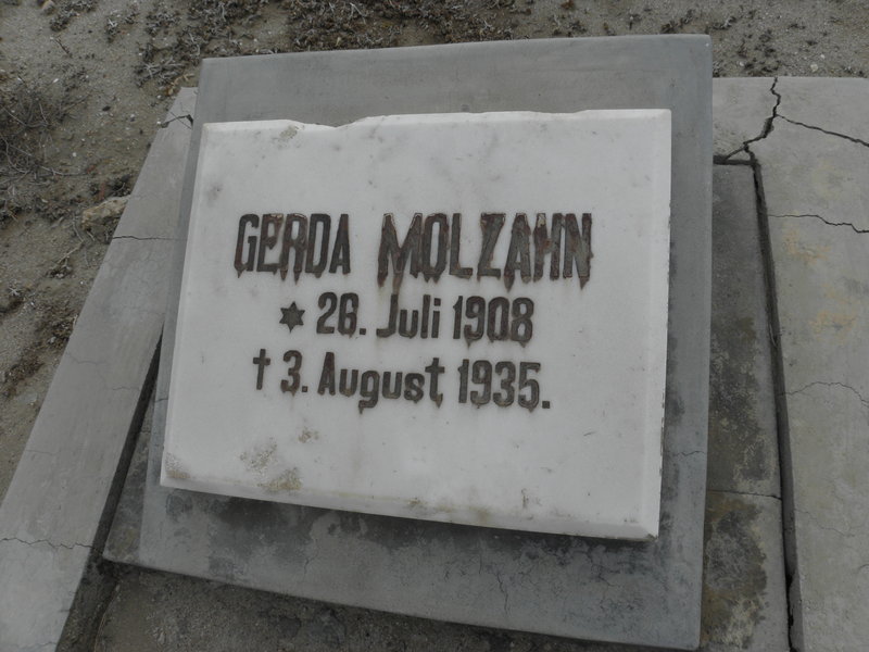 MOLZAHN Gerda 1908-1935