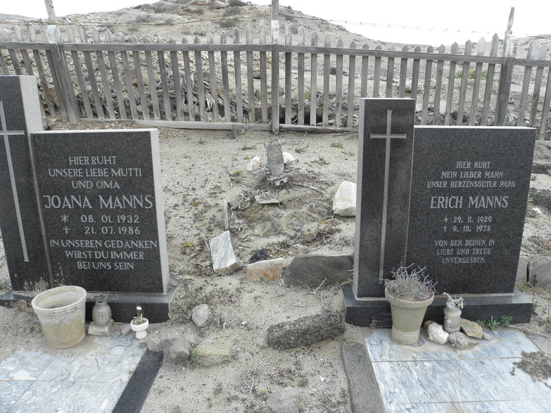 MANNS Erich 1929:1975 &amp; Joana 1932-1986