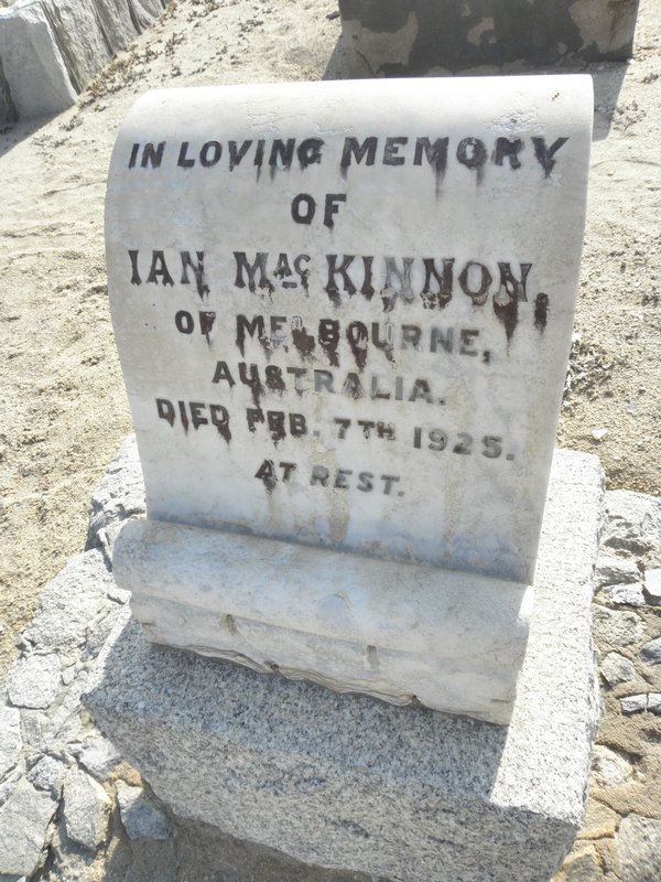 MacKINNON Ian -1925
