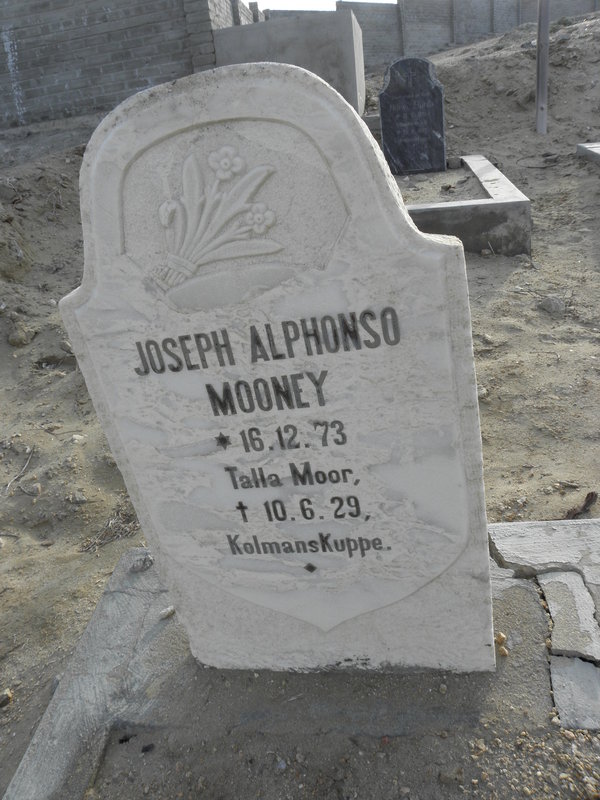 MOONEY Joseph Alphonso 1873-1929