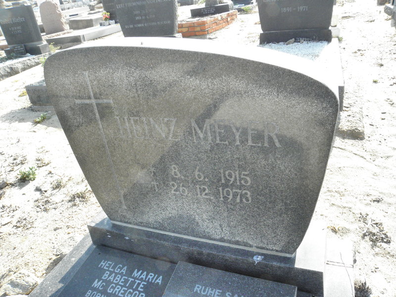MEYER Heinz 1915-1973