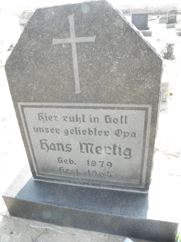 MERTIG Hans 1879-1964