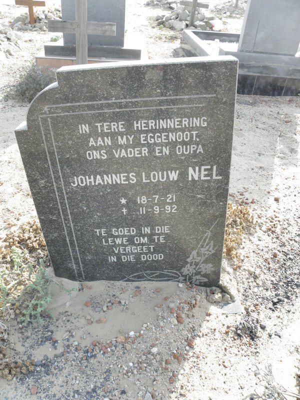 NEL Johannes Louw 1921-1992