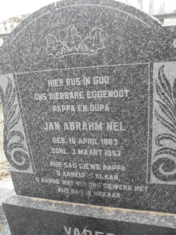 NEL Jan Abrahm 1883-1957