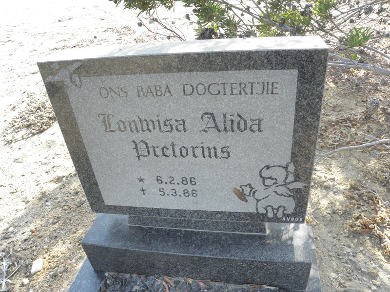 PRETORIUS Louwisa Alida 1986-1986