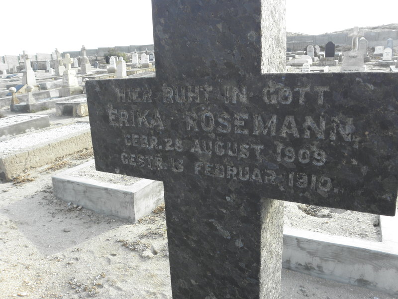 ROSEMANN Erika 1909-1910