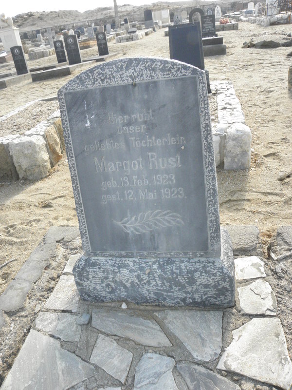 RUST Margot 1923-1923