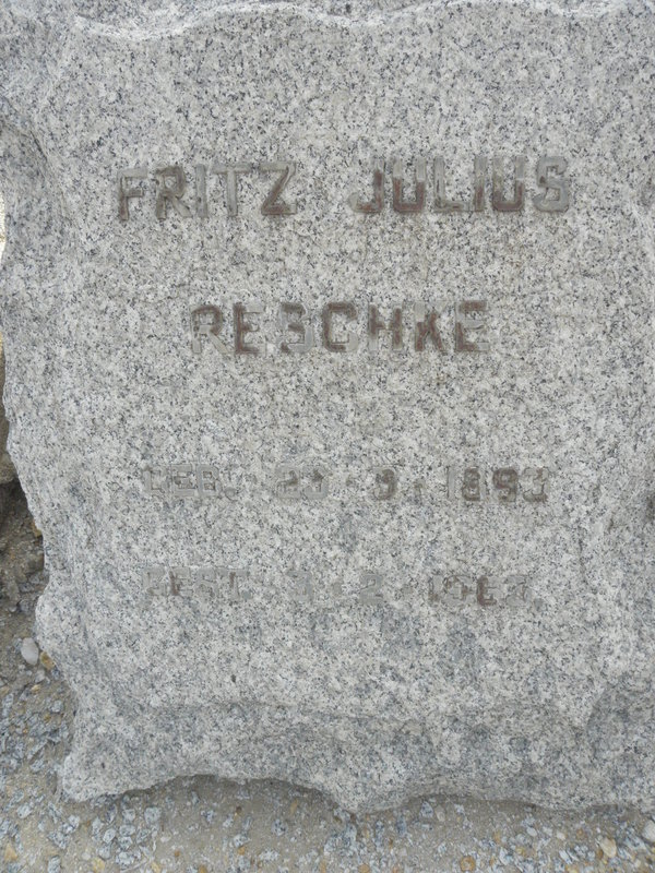 RESCHKE Fritz Julius 1893-1963