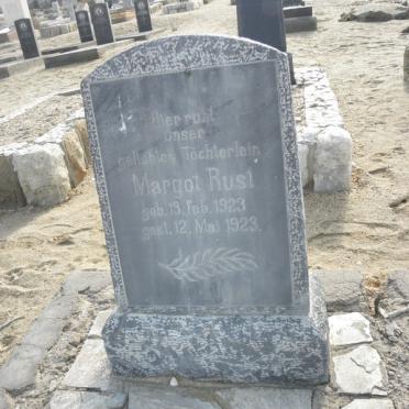 RUST Margot 1923-1923