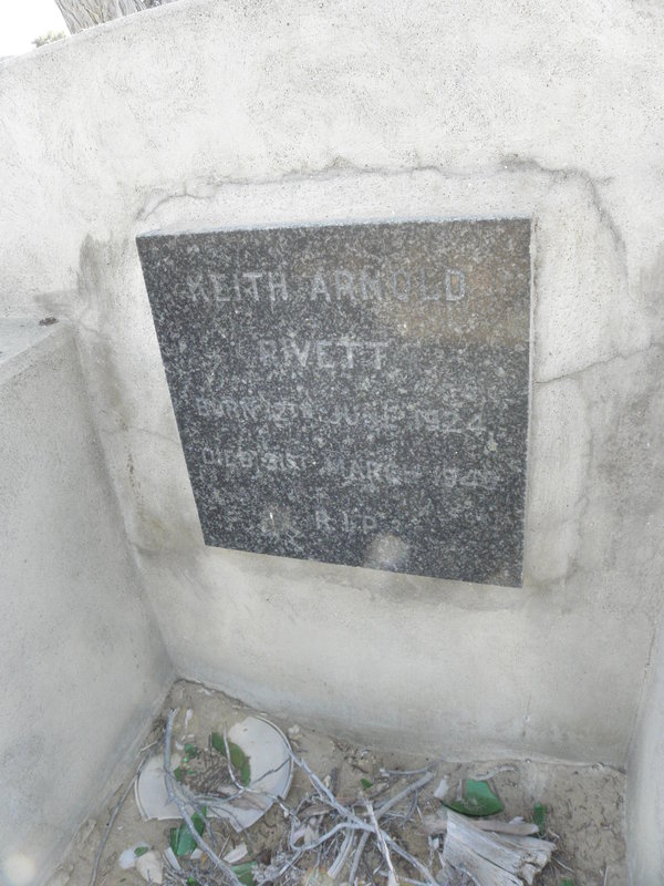 RIVETT Keith Arnold 1924-1949
