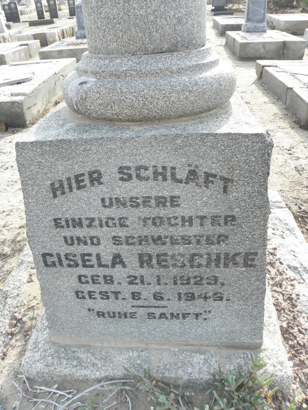 RESCHKE Gisela 1929-1945