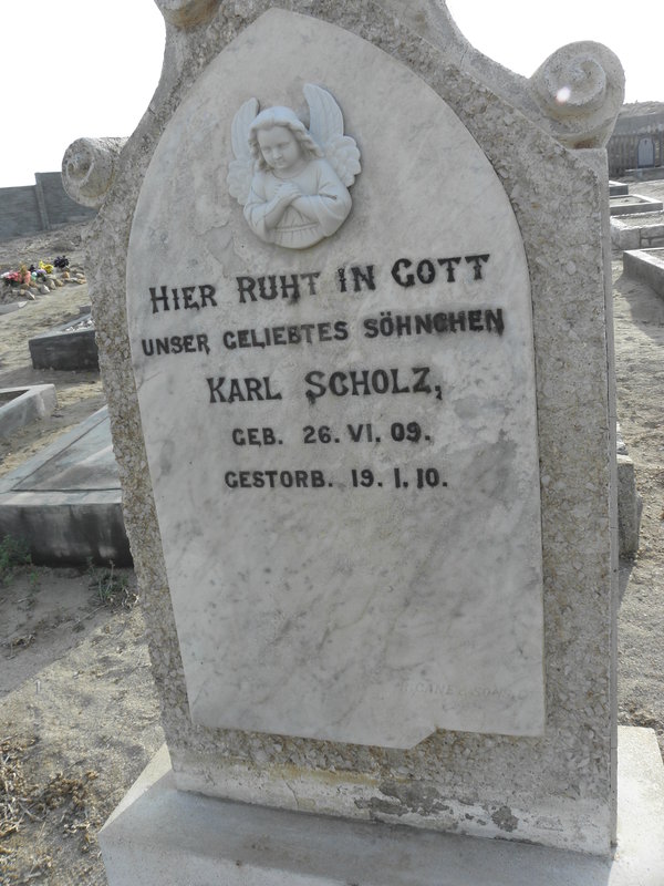 SCHOLZ Karl 1909-1910