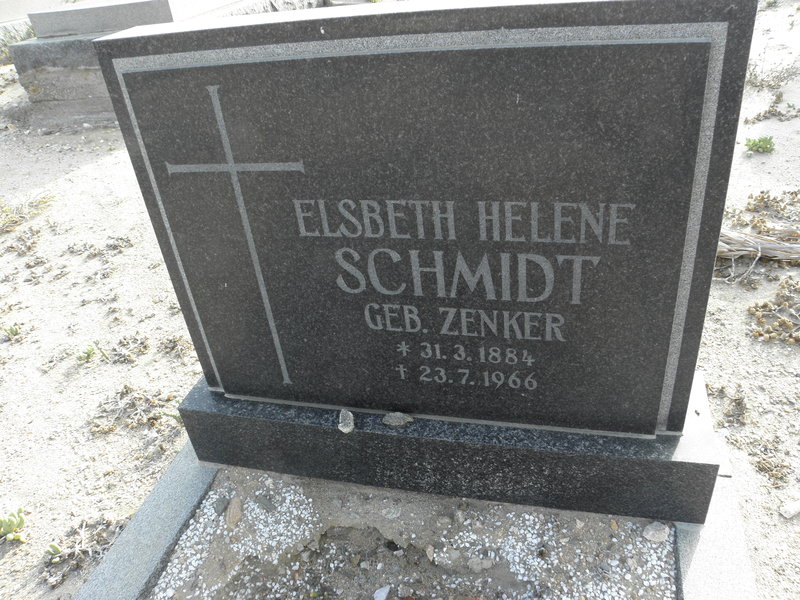 SCHMIDT Elsbeth Helene 1884-1966