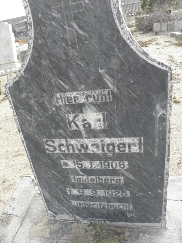 SCHWEIGERT Karl 1906-1928